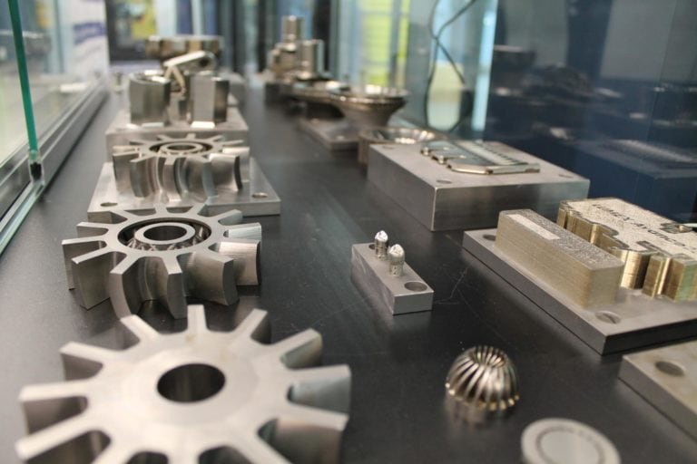 Gears and parts produced with Matsuura's professional-grade 3d printing services